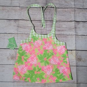 Lily Pulitzer Karleigh Reversible Open Back Swing Top